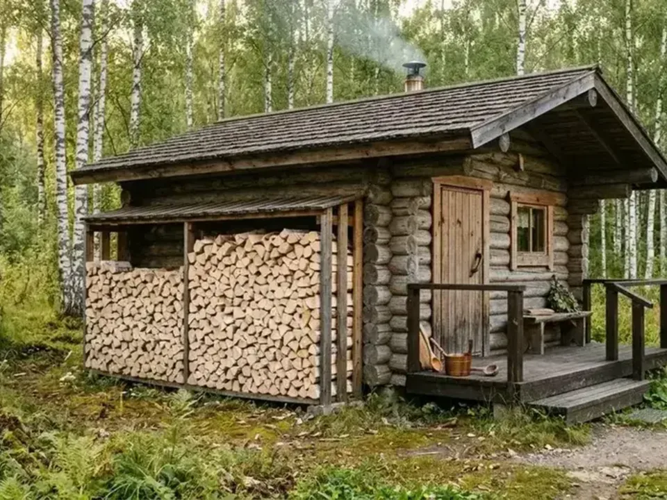 Набор дров для бани